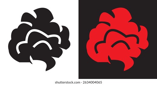 Smoke steam icon . Vector illustration. EPS 10 AI