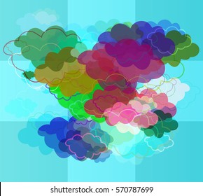 smoke template art