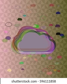 smoke texture art