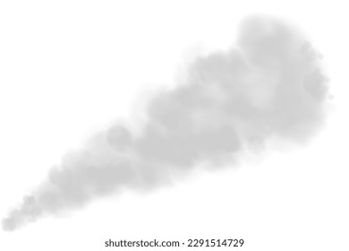 Smoke texture isolated on transparent background. Steam special effect. Realistic vector fire fog or mist	Smog png