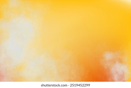 Smoke texture yellow color background illustration
