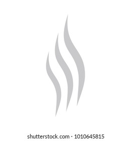 smoke vector icon, abstract
 