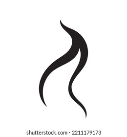 Smoke Vector Icon Design Illustration
