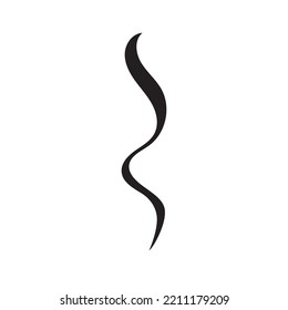 Smoke Vector Icon Design Illustration
