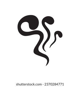 smoke vector icon design illustration