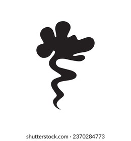smoke vector icon design illustration