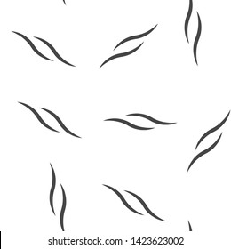  Smoke, vector icon seamless pattern on a white background.