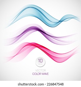 Smoke wave background. Vector illustration