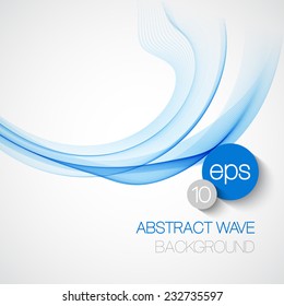Smoke wave background. Vector illustration