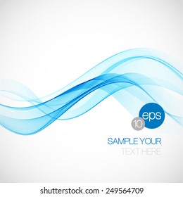 Smoke wave background. Vector illustration