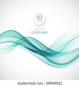 Smoke wave background. Vector illustration