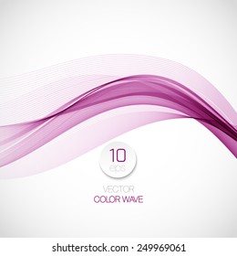 Smoke wave background. Vector illustration