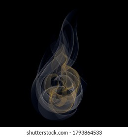 Smoke waves. White hot steam over cup for dark. Transparent special effect of hot steam for cafe menu food, meal, tea, coffee, bbq and steak. 