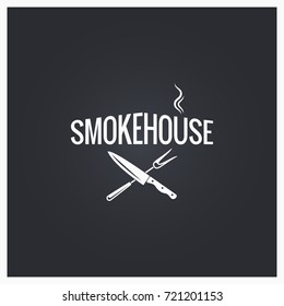 Smokehouse Logo Design Background