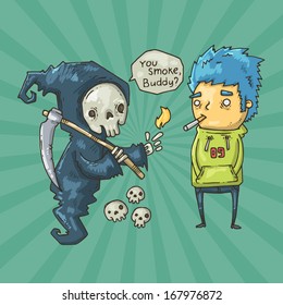 smoker and death