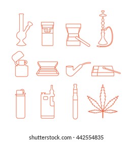 Smoking accessories.
