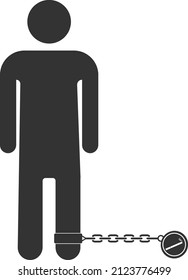 Vector de icono de fumar adicción, símbolo de adición de tabaco 