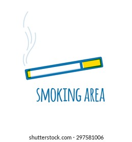 smoking area icon