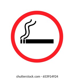 Smoking area icon