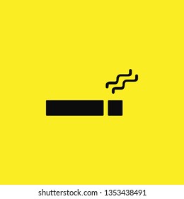 smoking area icon vector