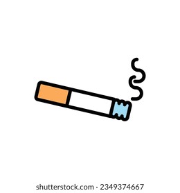 Smoking Area Icon Vector Illustration