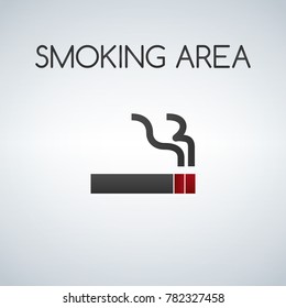 Smoking Area Sign