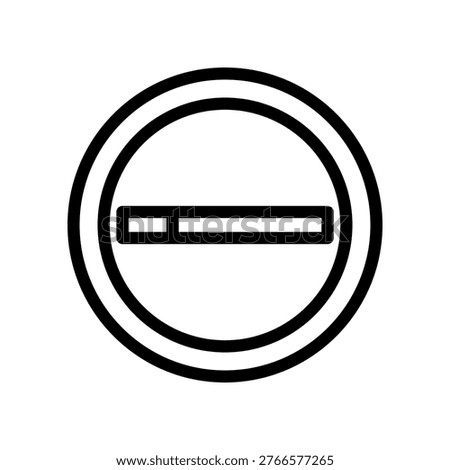 Smoking area vector icon, cigarette permission sign silhouette, and outline public zone symbol isolated