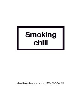 Smoking Chill Vector