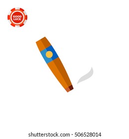 Smoking Cigar Icon
