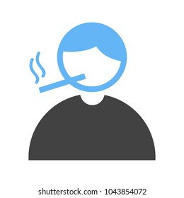 Smoking, cigarette icon