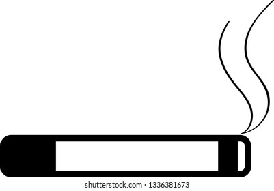 smoking/ cigarette icon vector