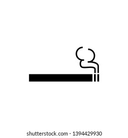 Smoking Cigarette Icon Vector Illustration - Vector