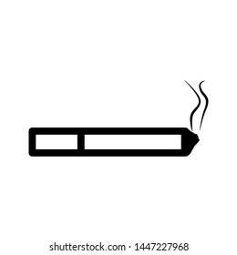 Smoking Cigarette Icon Vector Illustration