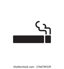 Ilustración vectorial de iconos de cigarrillos de tabaco