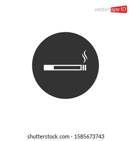 Smoking Cigarettes Icon Design Vector 