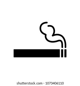 smoking - cigarrete icon vector