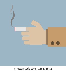 Smoking dangerous cigarette
