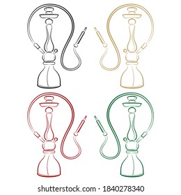 Hookah Outline High Res Stock Images Shutterstock