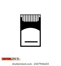 Diseño de icono de fumar vector gráfico de plantilla, signo y símbolo