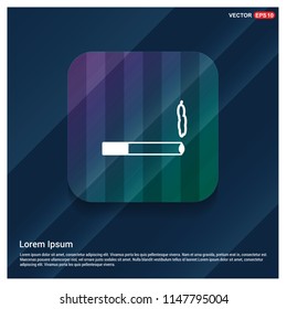 smoking icon - Free vector icon