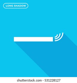 Smoking icon illustration isolated vector sign symbol
