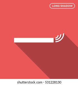 Smoking icon illustration isolated vector sign symbol