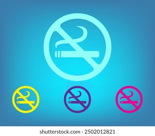 Smoking icon is not allowed.