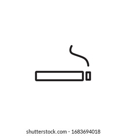 Plantilla de diseño vectorial de iconos de tabaco