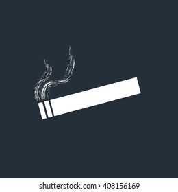 smoking icon Vector EPS 10 illustration.