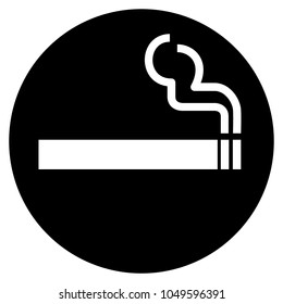 Smoking icon. Vector illustration