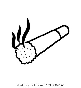 Smoking icon vector symbol illustration