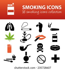 smoking icons
