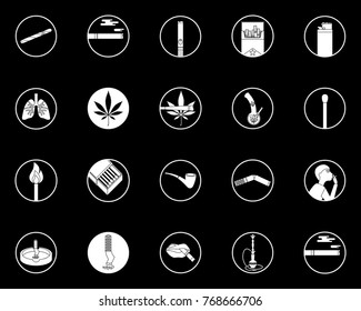 smoking Icons set