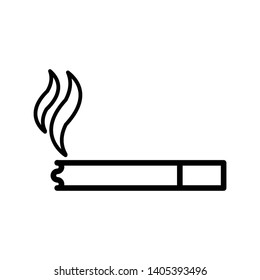 Smoking icons vector design template